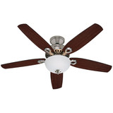 Hunter Decratve Ceiling Fan,52" Blde Dia,3 Spds 53090
