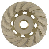 Diamond Vantage Grinding Wheel,Cup ,No. Seg. 18,4-1/2 in 45HDDGDX1