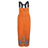 Viking Rain Bib Overall,Class E,Orange,XL D6329PO-XL