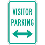 Lyle Visitor Parking Sign,18" x 12" T1-1040-DG_12x18