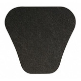 Pig Urinal Mat,Black,Unscented,17 in,PK36 GRP7601-BK