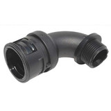 Reiku Elbow 90 deg.,1.420 in.,Black,Nylon VPBRB-36N07