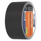 Shurtape Duct Tape,Black,2 13/16inx60 yd,PK16 PC 618 BLK-72mm x 55m-16 rls/cs