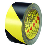 3m Floor Tape,Black/Yellow,1 inx108 ft,Roll 5702