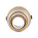 Sharkbite Reducing Coupling,1-1-4" Tube Size UXL013528