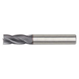 Widia Sq. End Mill,Single End,Carb,3/8" I4S0375T100R