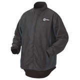 Miller Electric Welding Jacket,XL,30",Black/Navy 247117