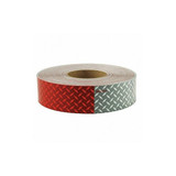 Oralite Reflective Tape,W 2 In,Red/White 18629