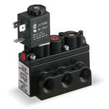 Aro Solenoid Air Con Valve,Four-Way,150 psi A212SS-012-D