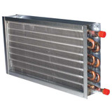 Precision Coils Hydrnc Heating Coil,1800 cfm,Flanged W1011824N