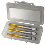 Greenfield Threading Three Piece Tap Kit,M2-0.40,HSS 343502