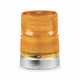 Federal Signal Warning Light,Double Flash Strobe,Amber 131DST-120A