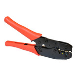 Dolphin Components Ratchet Crimper,22 to 10 AWG,8-1/2" L DC-4141