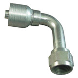 Eaton Aeroquip Crimp Fitting,90deg,3/4" ID,1-1/16",FJIC 1AA12FJC12