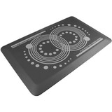 Floortex Antifatigue Mat,Rectangle,Gy,16" W,24" L FCA21624GY