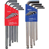 Eklind Ball Hex Key Set,Bright-Ball,Combo Pack 13322