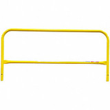 Garlock Safety Systems Safety Guardrail,Yellow 407491S