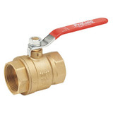 Sim Supply Brass Ball Valve,Inline,FNPT,2 in  107-818