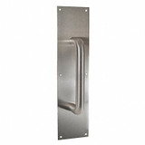 Trimco DOOR PULL PLATE 3.5X15" W/ 8" CTC PULL 1018-2.710CU