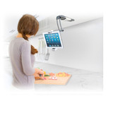Cta Digital Adj. Mount,13 1-2 in H,White PAD-KMS