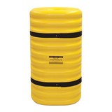 Sim Supply Column Protector,For 6 In Column,Yellow  1706