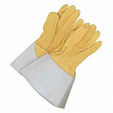 Bdg Welding Gloves,M,Gauntlet,5" Cuff L 64-1-1741-10
