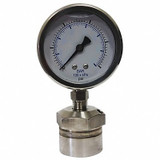 Kodiak Pressure Gauge,1/2 in. FNPT,0 to 160 psi KC301L25160/DSM3512