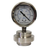 Kodiak Vacuum Gauge,1/2 in. FNPT KC301L2530/0/DSM3512LP