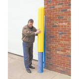 Manufacturer Varies Bollard Cover ,Yellow ,7 9-10 in Dia 1730