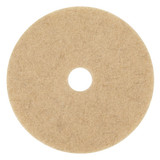 3m Burnishing Pad,24 in Dia,Tan,PK5 3500