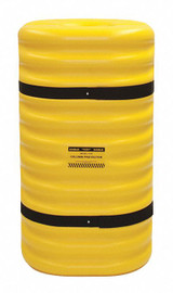 Sim Supply Column Protector,For 8 In Column,Yellow  1708