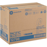 Georgia-Pacific Toilet Paper Roll,Cont,Wt,12798,PK8 12798