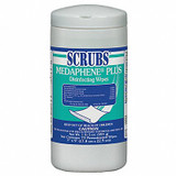 Scrubs Disinfecting Wipes,7" x 9",PK6  96365