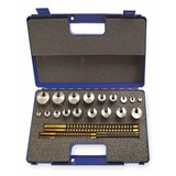 Hassay Savage Co Keyway Broach Set,Metric,I, II, III 15440