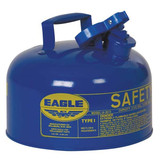 Eagle Mfg Type I Safety Can,2 gal.,Blue,9-1/2In H UI20SB