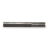 Widia Carbide Bur,Diamond Cut,3/8",Double Cut M34841