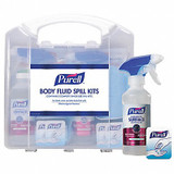 Purell Spill Kit,Clamshell,1 gal. Capacity 3841-01-CLMS