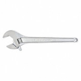 Crescent Adjustable Wrench,15 in.,Chrome Finish AC215BK