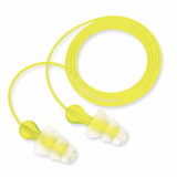 3m Ear Plugs,Corded,Flanged,26dB,PK100  P3000