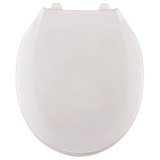 Centoco Toilet Seat,Round Bowl,Open Front,White 460STS-001