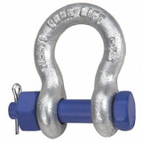 Sim Supply Anchor Shackle,17,000 lb,Alloy Steel  8063905