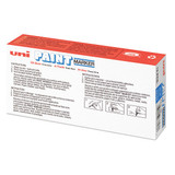 Uni-Paint Paint Marker,Blue,Capped,PK12 63703