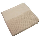 R & R Textile Thermal Blanket, Twin, 66x90 In., Beige  X51001