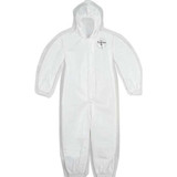 Dupont Coveralls,3XL,Wht,Tychem 4000,PK12 SL127BWH3X001200