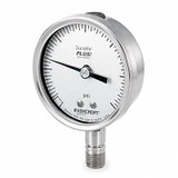 Ashcroft Pressure Gauge,0 to 100 psi,2-1/2In 251009SW02LXLL100