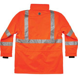 Ergodyne Hooded Jacket,Insulated,Orange,2XL 8385
