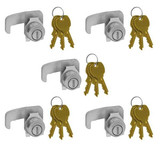 Salsbury Industries Mailbox Lock, with (3) Keys and (5) Cams 3390-5
