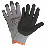 Ironcat Coated Gloves,Foam Nitrile Palm,PK12 715SNFTP/S