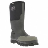 Bogs Footwear Rubber Boot,Men's,13,Knee,Black,PR  69172-001 M 13