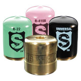 Jb Industries Refrigerant Cap Locks,1-4 in.,R-22,PK4 SHLD-G4